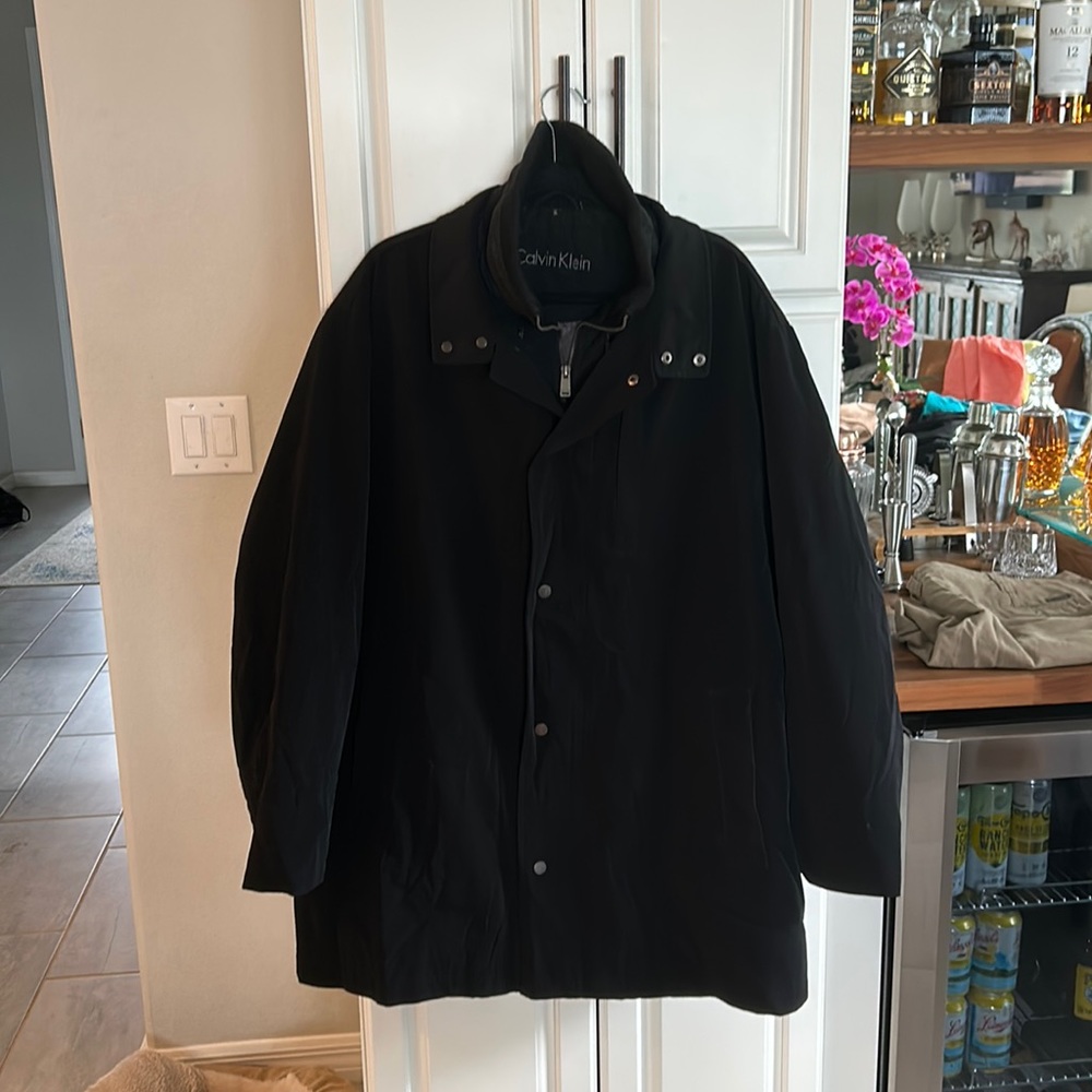Mens Calvin Klein winter coat/ Rain Coat XL